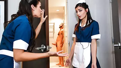 Katana Kombat &amp; Emily Willis &amp; Logan Long in Shy Maids - RKPrime