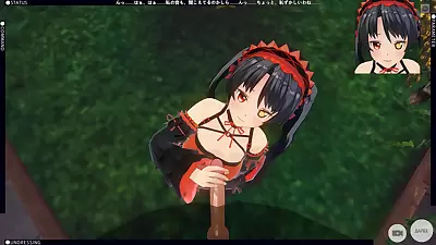 Kurumi Tokisaki, 3d Hentai And Hentai 3d - Pov Date A Live Blowjob
