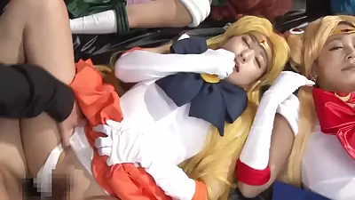 Sailor Moon Cosplay Sexual Orgy Jav